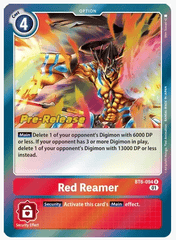 Red Reamer - BT6-094 - P (Double Diamond Pre-Release Promo)